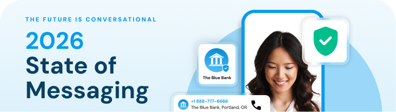 The future is conversational. 2026 State of Messaging.